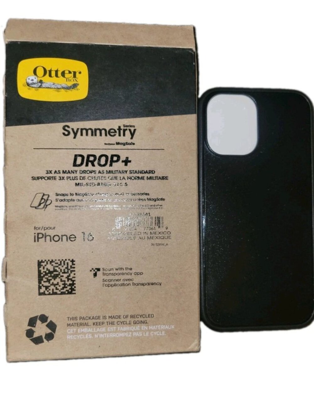 OtterBox iPhone 16 Symmetry Series Case - Black